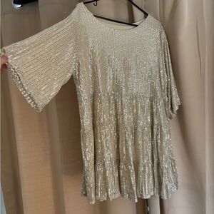 Gold Sparkly Dress